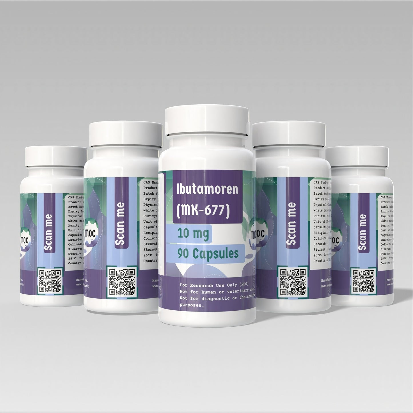 Ibutamoren (MK-677) 10 mg 90 caps