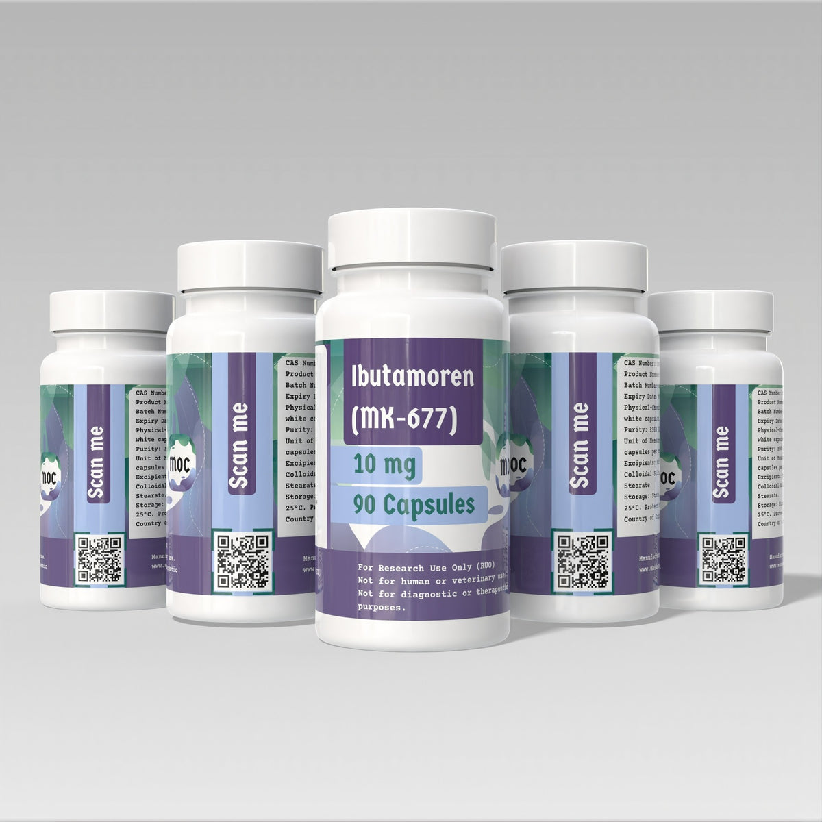 Ibutamoren (MK-677) 10 mg 90 caps